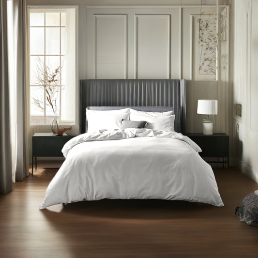 Ivory Cotton Bedsheet Set 300 TC